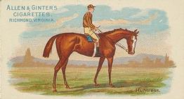 1888 Allen & Ginter World's Racers (N32) #NNO Huntress Front